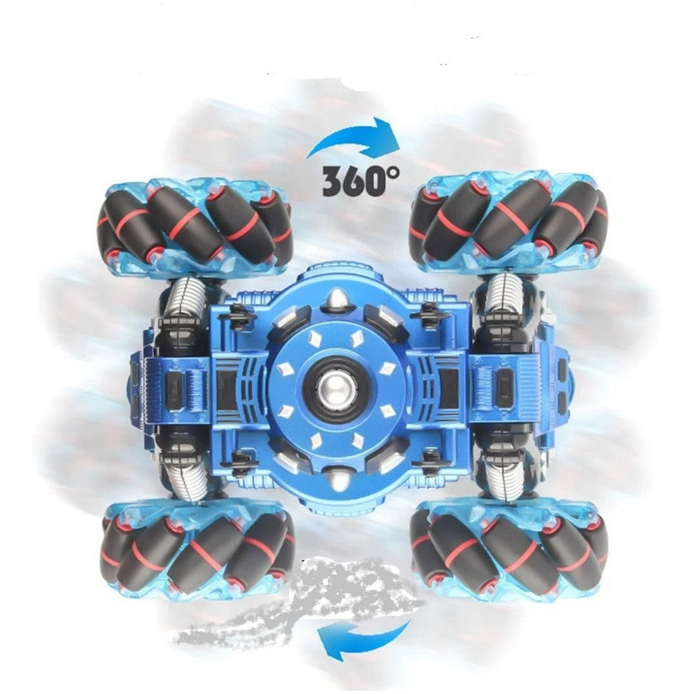 Auto Drift Flexible Acrobático Con Luz R/c 1:10 Zg-c1253 Ns Color Rojo