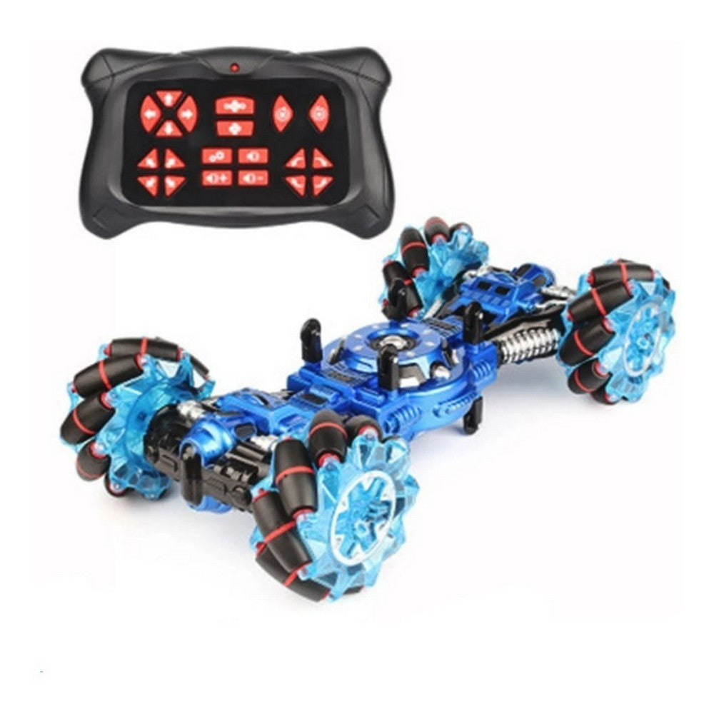 Auto Drift Flexible Acrobático Con Luz R/c 1:10 Zg-c1253 Ns Color Rojo