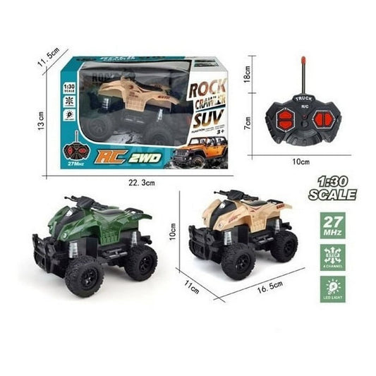 Auto Cuatri R/c 4ch Escala 1:30 2028351 Shine