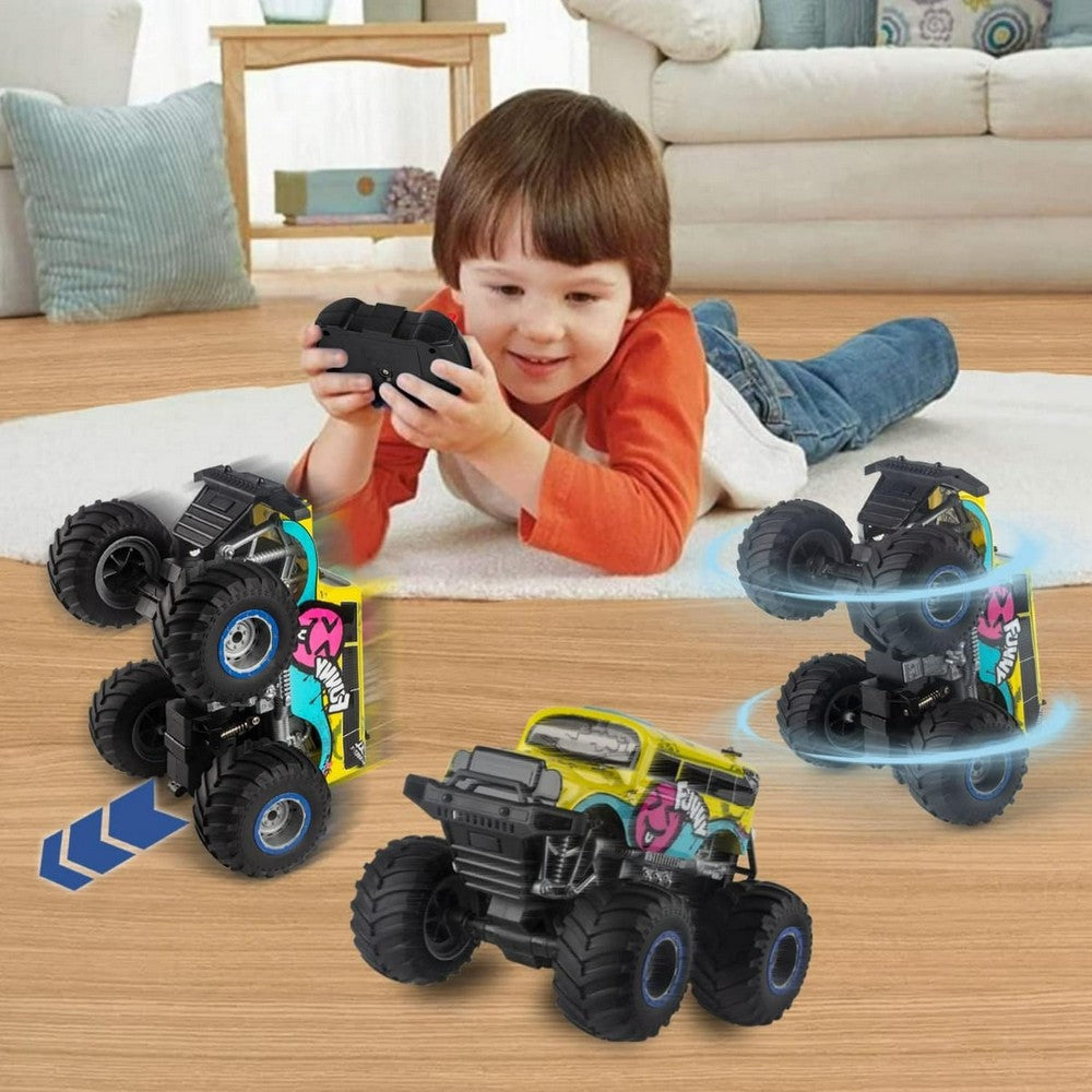 Camion Monstruo Funny Bus Graffiti Dancing Swing R/c 021447