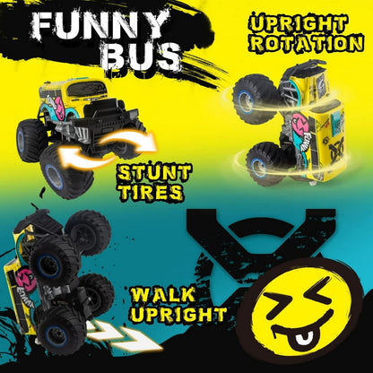 Camion Monstruo Funny Bus Graffiti Dancing Swing R/c 021447