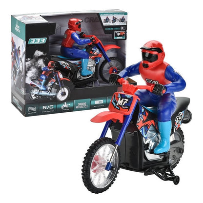 Moto R/c Spray Motorcycle 1:10 024421 Northsun Color Ns024421-azul Con Rojo