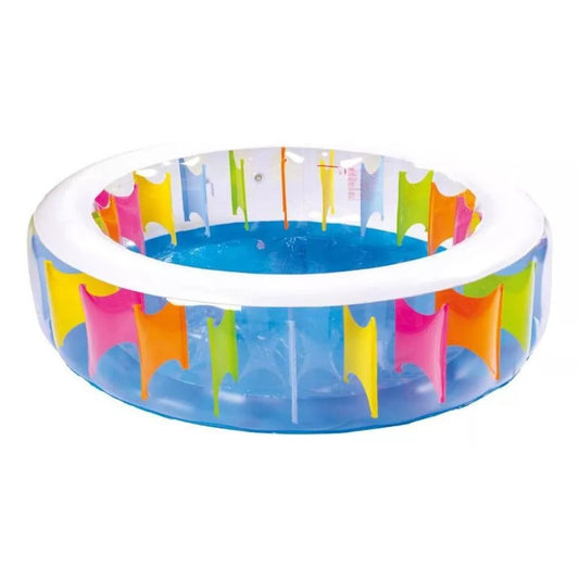 Sun Club Pileta Redonda Rainbow 190cm X50cm 10628