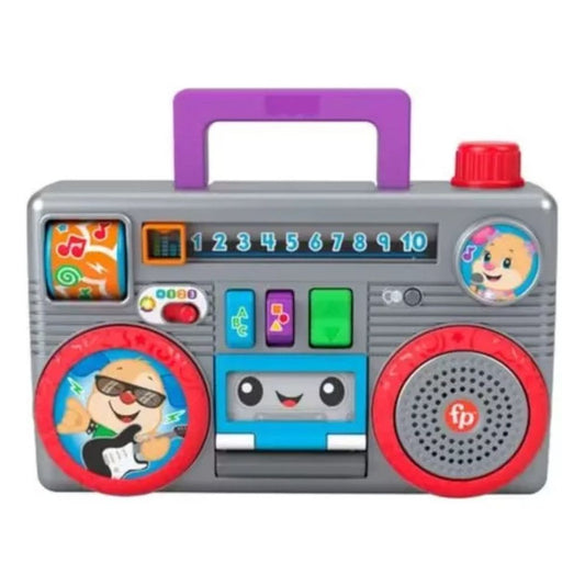Fisher Price Ríe Y Aprende Radio Portátil Hbb57 Mattel