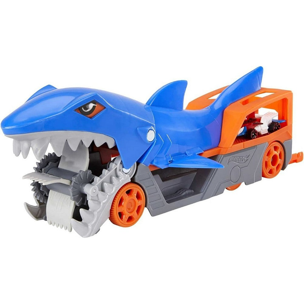 Hot Wheels Remolque Tiburón De Transporte Gvg36 Mattel