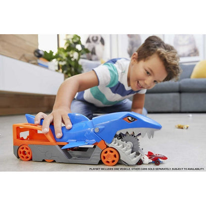 Hot Wheels Remolque Tiburón De Transporte Gvg36 Mattel