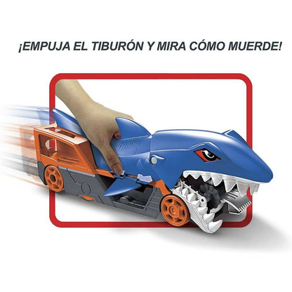 Hot Wheels Remolque Tiburón De Transporte Gvg36 Mattel