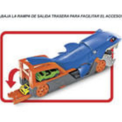 Hot Wheels Remolque Tiburón De Transporte Gvg36 Mattel