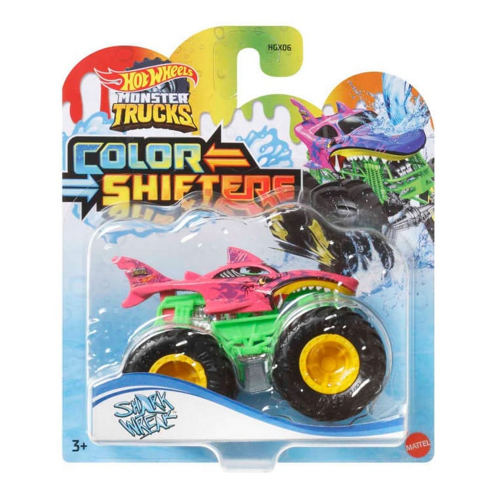 Hot Wheels Monster Trucks 1:64 Color Shifters Hgx06 Mattel