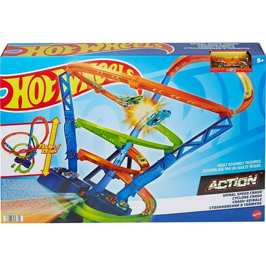 Hot Wheels Action Ciclon De Alta Velocidad