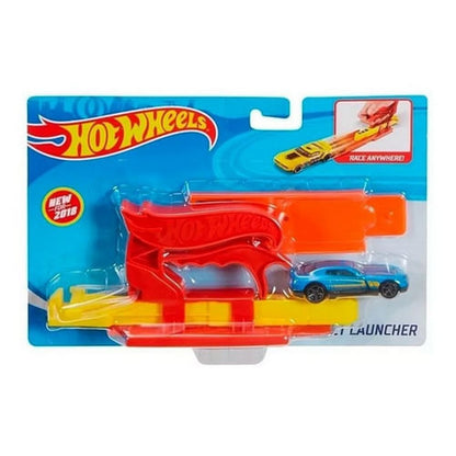Hot Wheels Lanzador De Bolsillo Con Auto Fth84