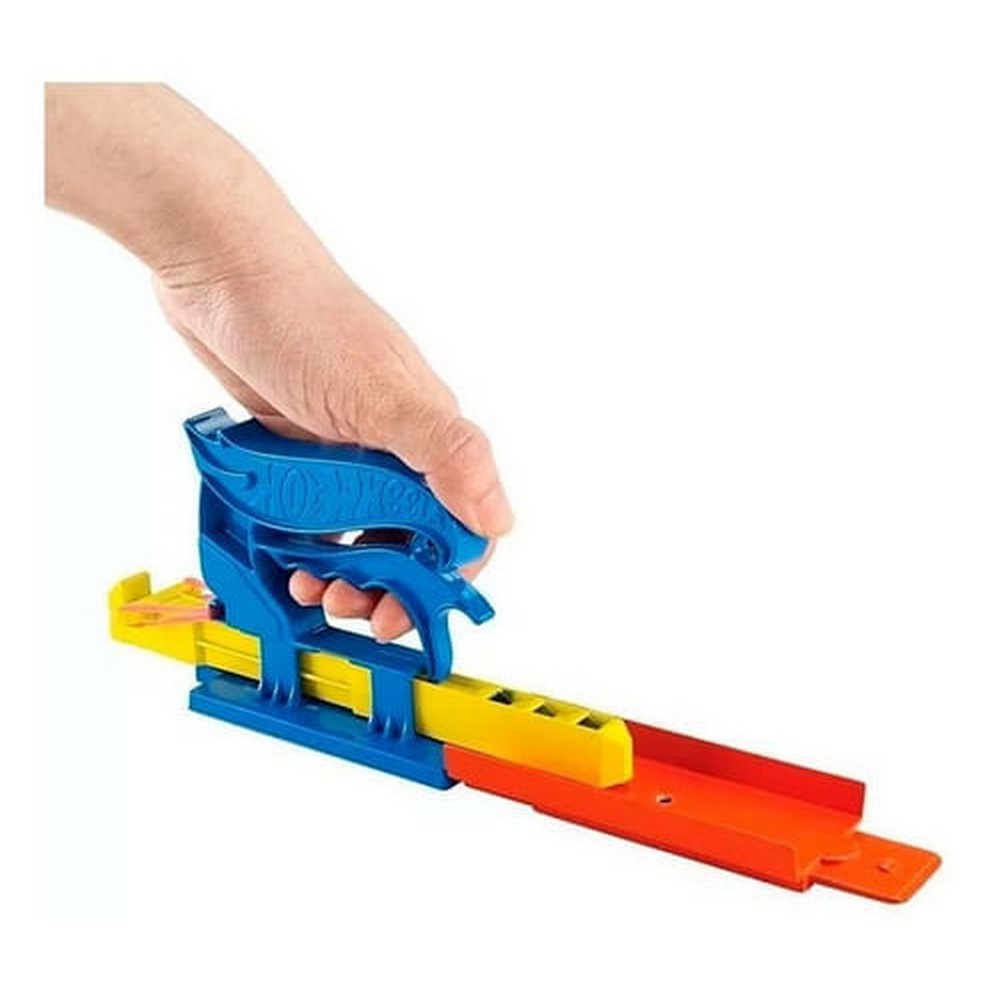 Hot Wheels Lanzador De Bolsillo Con Auto Fth84