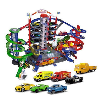 Majorette Pista Garage 7 Niveles Luz Y Sonido 212059989 Pre