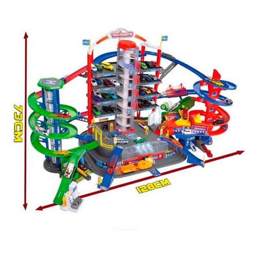 Majorette Pista Garage 7 Niveles Luz Y Sonido 212059989 Pre