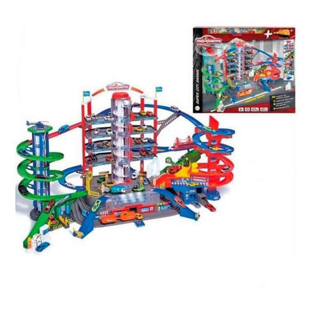 Majorette Pista Garage 7 Niveles Luz Y Sonido 212059989 Pre