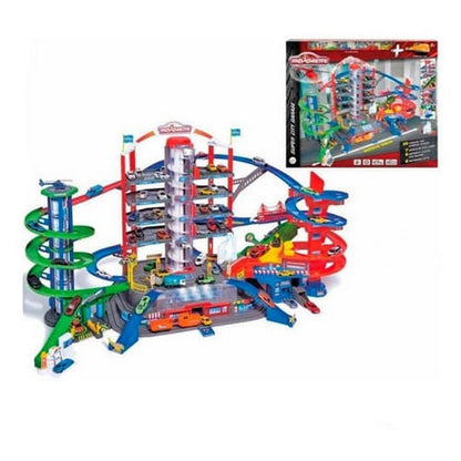Majorette Pista Garage 7 Niveles Luz Y Sonido 212059989 Pre