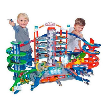 Majorette Pista Garage 7 Niveles Luz Y Sonido 212059989 Pre