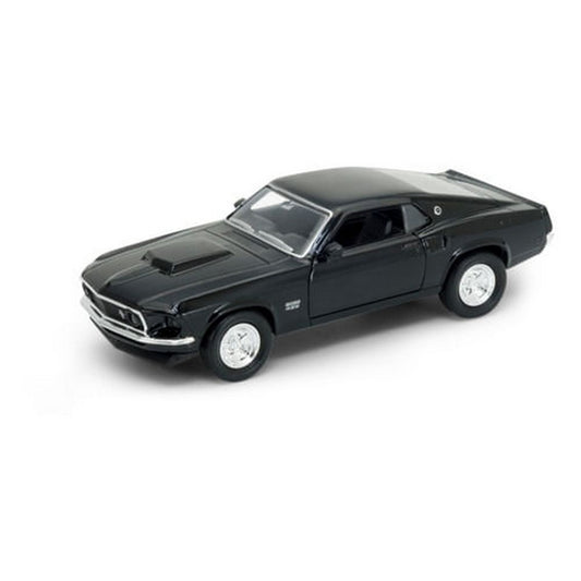 Welly 1:34 1969 Ford Mustang Boss 429 Negro 43713cw