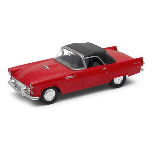 Welly 1:34 1955 Ford Thunderbird (hard-top) Rojo 42366h-cw