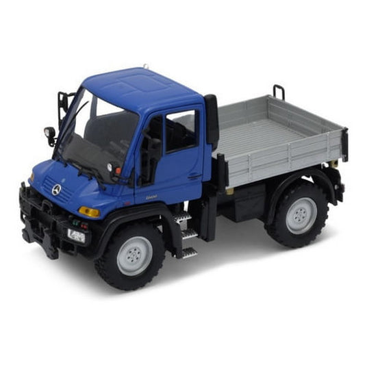Welly Mercedes Benz Unimog U400 Azul 32380c-f-cw