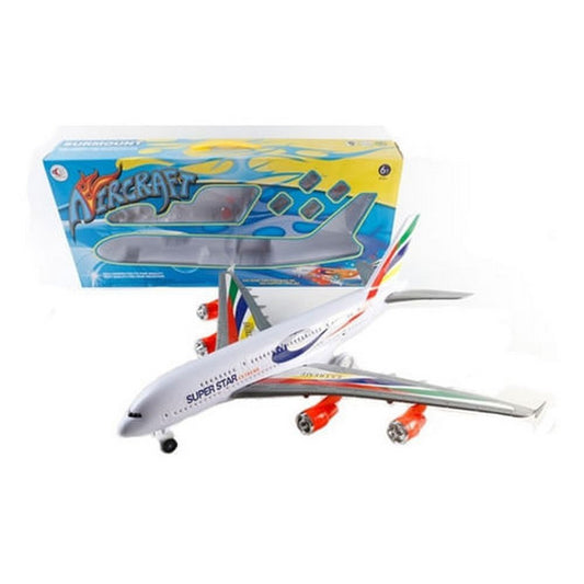 Avión A Pila C/luz Y Sonido 47 Cm 1463243