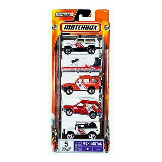 Matchbox Paquete X5 Autos Escala 1:64 C1817 Mod. Surtidos