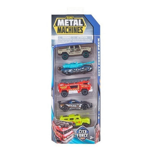 Metal Machines City Pack X 5 Autos Serie 2 6767