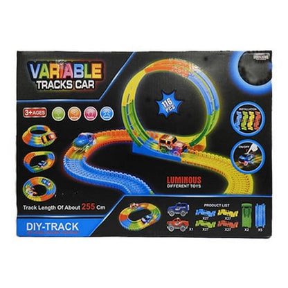 Pista Flexible 116 Pcs Con 1 Auto Luminoso 1728493
