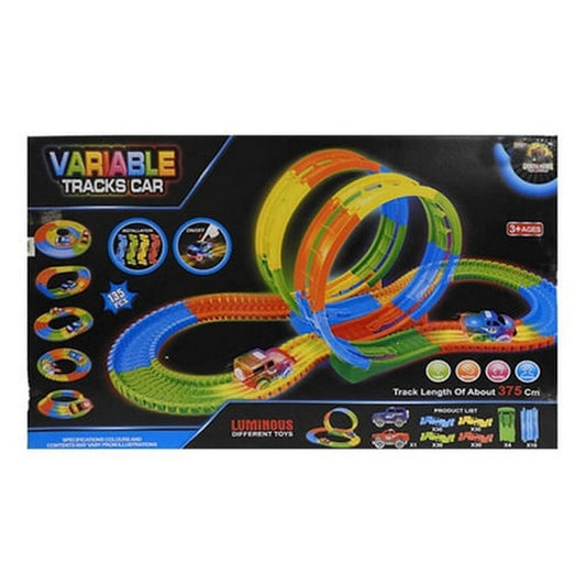 Pista Flexible 135 Pcs Con 1 Auto Luminoso 1728497
