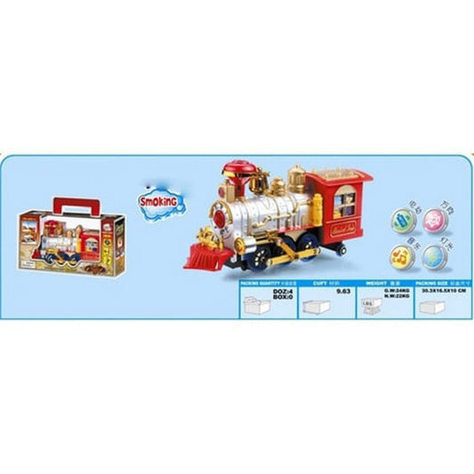 Locomotora Con Luz Sonido Y Humo 1617167 E.normal