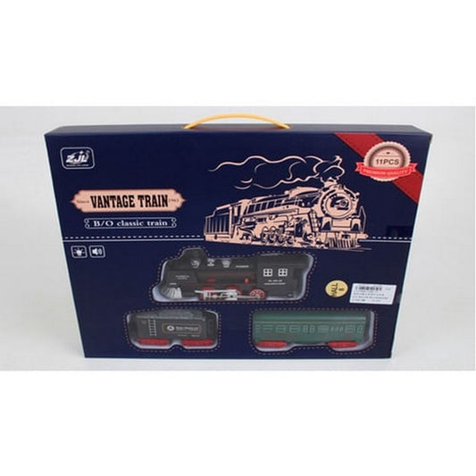 Pista De Tren Vintage Pasajeros Y Carga 11 Pcs 1727468 E.n.