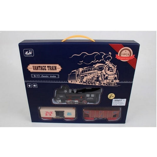 Pista De Tren Carguero Vintage 11 Piezas 1727474