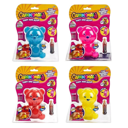 Combo Gummymals X 4 Osos Mascotas Interactivas Gum001