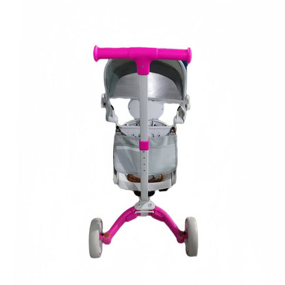 Triciclo E-lite Trike Con Capota Jy-t11b Rosa