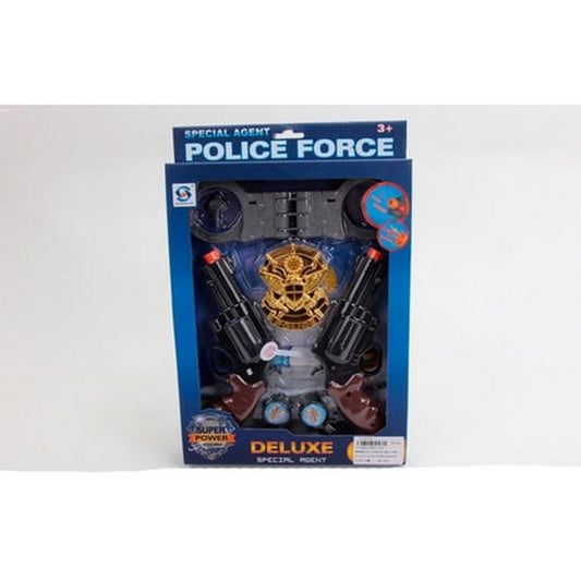 Set Policia Pistola C/sonido Y Luz 1733921
