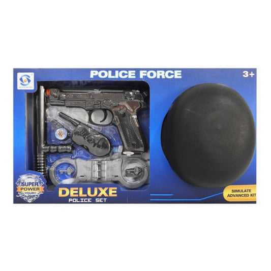 Set Policía C/luz Y Sonido Casco + 5 Acc. 1733930