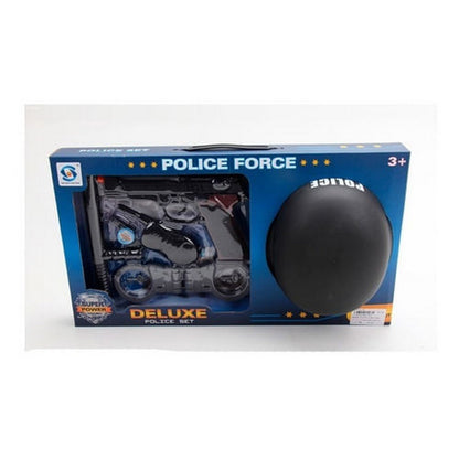 Set Policía C/luz Y Sonido Casco + 5 Acc. 1733930