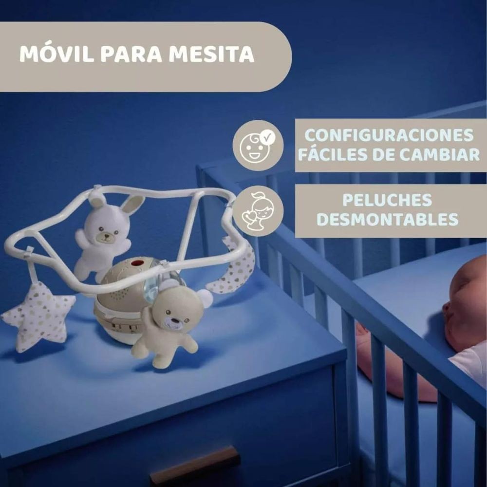 Chicco First Dreams Movil Rainbow Cot Beige 0m+ 110410