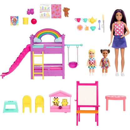 Barbie Muñeca Skipper Primer Empleo Guarderia Hnd18