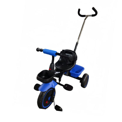 Triciclo Con Manija Jy-t03 Azul