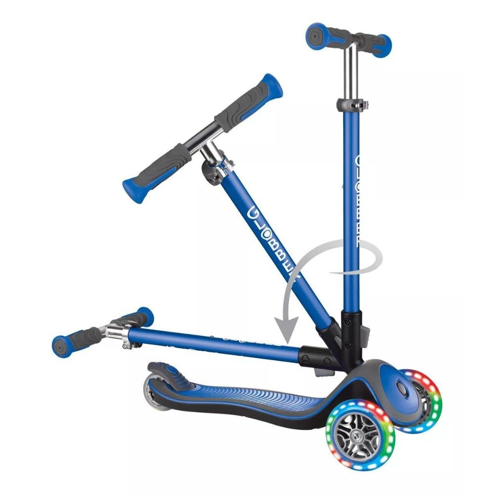Globber Monopatin Elite Deluxe C/luces Azul 444-400