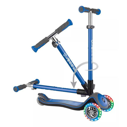 Globber Monopatin Elite Deluxe C/luces Azul 444-400
