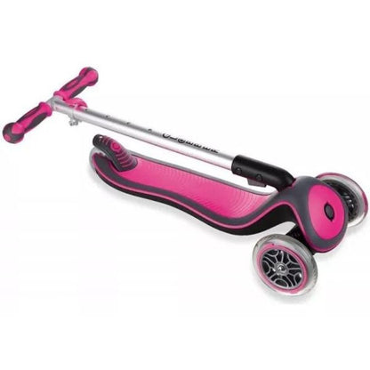 Patineta Globber Elite Con Luces Rosada Color Rosa