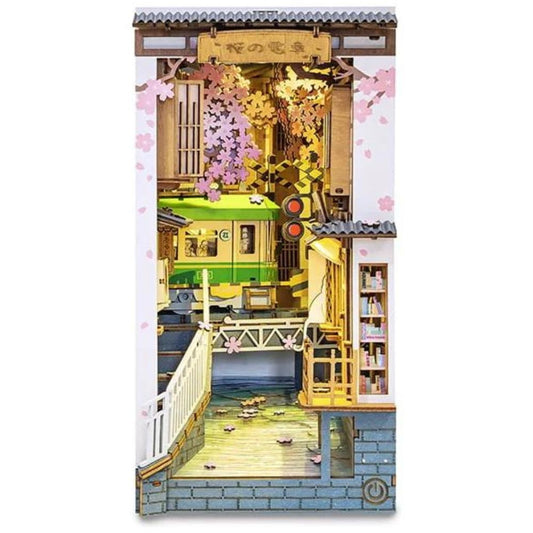 Puzzle3d Sujetalibros Armable Sakura Densya - Rolife