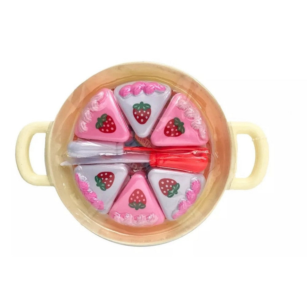 Set De Cocina Sarten 6pcs 1813511 E.normal Color Rosa-verduras