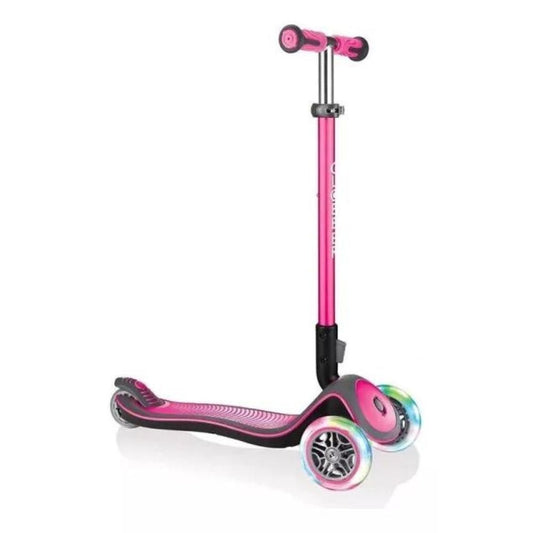 Globber Monopatin Elite Deluxe C/luces Rosa 444-410