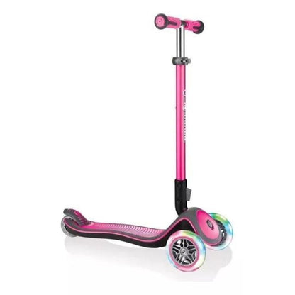 Patineta Globber Elite Con Luces Rosada Color Rosa