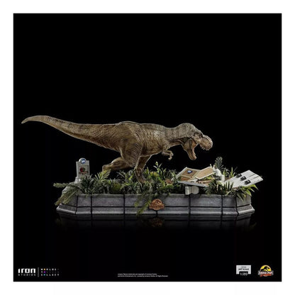 Rex And Donald Gennaro Jurassic Park Demi 1/20 Iron Studios