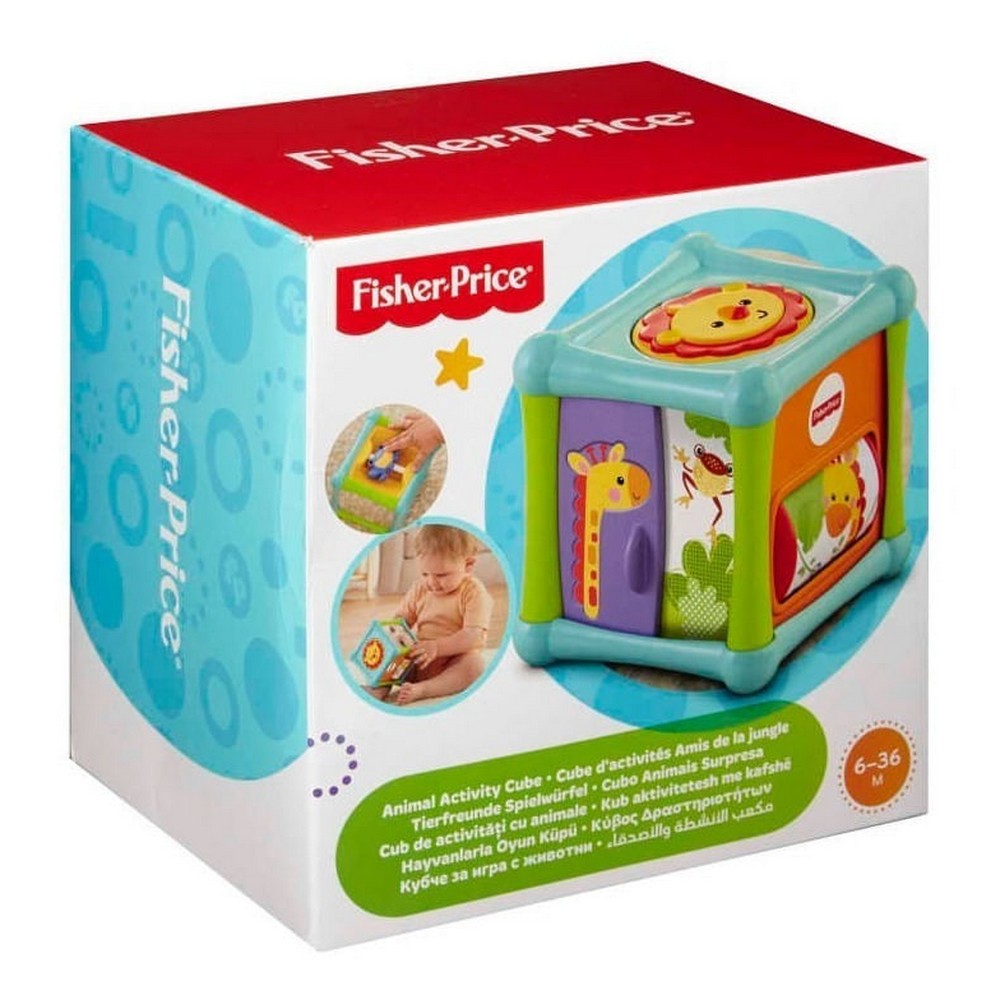 Fisher Price Cubo Animalitos De Actividades Bfh80 Mattel