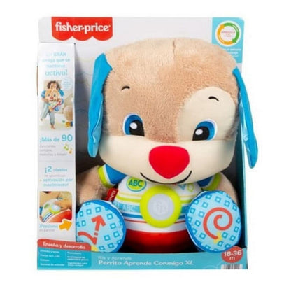 Fisher Price Perrito Rie Y Aprende Conmigo Xl Hdy16 Mattel